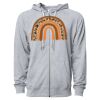 Icon Unisex Lightweight Loopback Terry Full-Zip Hooded Sweatshirt Thumbnail
