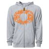 Icon Unisex Lightweight Loopback Terry Full-Zip Hooded Sweatshirt Thumbnail