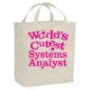 Ideal Twill Grocery Tote Thumbnail