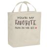 Ideal Twill Grocery Tote Thumbnail