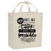 Ideal Twill Grocery Tote Thumbnail