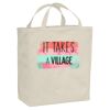 Ideal Twill Grocery Tote Thumbnail