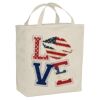 Ideal Twill Grocery Tote Thumbnail