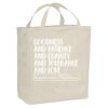 Ideal Twill Grocery Tote Thumbnail