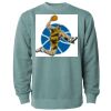 Unisex Midweight Pigment-Dyed Crewneck Sweatshirt Thumbnail