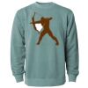 Unisex Midweight Pigment-Dyed Crewneck Sweatshirt Thumbnail