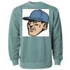 Unisex Midweight Pigment-Dyed Crewneck Sweatshirt Thumbnail