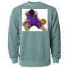 Unisex Midweight Pigment-Dyed Crewneck Sweatshirt Thumbnail