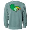 Unisex Midweight Pigment-Dyed Crewneck Sweatshirt Thumbnail