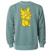 Unisex Midweight Pigment-Dyed Crewneck Sweatshirt Thumbnail