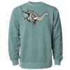 Unisex Midweight Pigment-Dyed Crewneck Sweatshirt Thumbnail