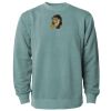Unisex Midweight Pigment-Dyed Crewneck Sweatshirt Thumbnail