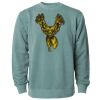 Unisex Midweight Pigment-Dyed Crewneck Sweatshirt Thumbnail
