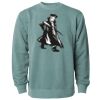 Unisex Midweight Pigment-Dyed Crewneck Sweatshirt Thumbnail