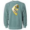 Unisex Midweight Pigment-Dyed Crewneck Sweatshirt Thumbnail