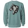 Unisex Midweight Pigment-Dyed Crewneck Sweatshirt Thumbnail