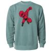 Unisex Midweight Pigment-Dyed Crewneck Sweatshirt Thumbnail