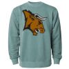 Unisex Midweight Pigment-Dyed Crewneck Sweatshirt Thumbnail