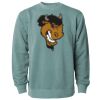 Unisex Midweight Pigment-Dyed Crewneck Sweatshirt Thumbnail