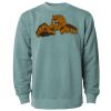 Unisex Midweight Pigment-Dyed Crewneck Sweatshirt Thumbnail