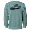 Unisex Midweight Pigment-Dyed Crewneck Sweatshirt Thumbnail