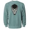Unisex Midweight Pigment-Dyed Crewneck Sweatshirt Thumbnail