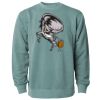 Unisex Midweight Pigment-Dyed Crewneck Sweatshirt Thumbnail