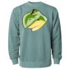 Unisex Midweight Pigment-Dyed Crewneck Sweatshirt Thumbnail