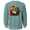 Unisex Midweight Pigment-Dyed Crewneck Sweatshirt Thumbnail