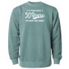 Unisex Midweight Pigment-Dyed Crewneck Sweatshirt Thumbnail