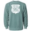 Unisex Midweight Pigment-Dyed Crewneck Sweatshirt Thumbnail