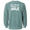 Unisex Midweight Pigment-Dyed Crewneck Sweatshirt Thumbnail