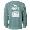 Unisex Midweight Pigment-Dyed Crewneck Sweatshirt Thumbnail