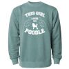 Unisex Midweight Pigment-Dyed Crewneck Sweatshirt Thumbnail