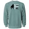 Unisex Midweight Pigment-Dyed Crewneck Sweatshirt Thumbnail