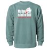 Unisex Midweight Pigment-Dyed Crewneck Sweatshirt Thumbnail