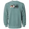 Unisex Midweight Pigment-Dyed Crewneck Sweatshirt Thumbnail