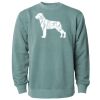 Unisex Midweight Pigment-Dyed Crewneck Sweatshirt Thumbnail