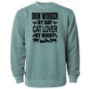 Unisex Midweight Pigment-Dyed Crewneck Sweatshirt Thumbnail