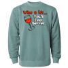 Unisex Midweight Pigment-Dyed Crewneck Sweatshirt Thumbnail