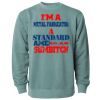 Unisex Midweight Pigment-Dyed Crewneck Sweatshirt Thumbnail