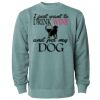 Unisex Midweight Pigment-Dyed Crewneck Sweatshirt Thumbnail