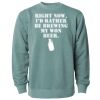 Unisex Midweight Pigment-Dyed Crewneck Sweatshirt Thumbnail