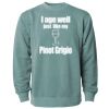 Unisex Midweight Pigment-Dyed Crewneck Sweatshirt Thumbnail