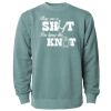 Unisex Midweight Pigment-Dyed Crewneck Sweatshirt Thumbnail