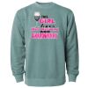 Unisex Midweight Pigment-Dyed Crewneck Sweatshirt Thumbnail