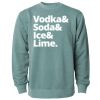 Unisex Midweight Pigment-Dyed Crewneck Sweatshirt Thumbnail