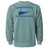 Unisex Midweight Pigment-Dyed Crewneck Sweatshirt Thumbnail