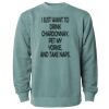 Unisex Midweight Pigment-Dyed Crewneck Sweatshirt Thumbnail