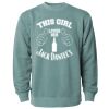 Unisex Midweight Pigment-Dyed Crewneck Sweatshirt Thumbnail